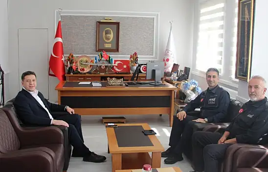 Kayseri İl AFAD Müdürlüğünden Kaymakam Canol'a ziyaret!