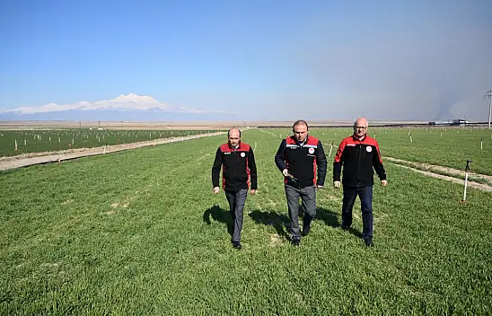 Kayseri İl Tarım ve Orman Müdürü Saklav Yeşilhisar'da incelemelerde bulundu!