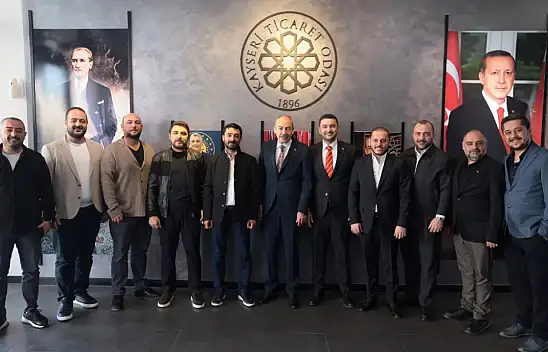 Kayserili Galatasaraylılar Ticaret Odası'nda...