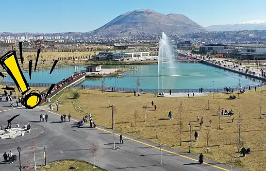 Kayseri Millet Bahçesi'nde beklenen son - Vatandaş yürümeye korkar oldu!