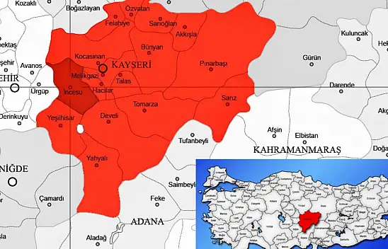 Kayseri'nin 4. merkez ilçesi Bünyan derken bakın hangi ilçesi çıktı!
