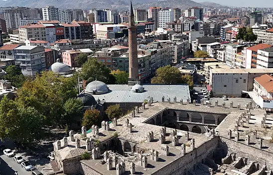 Kayseri'nin 8 asırlık eseri aslına uygun hale geldi!