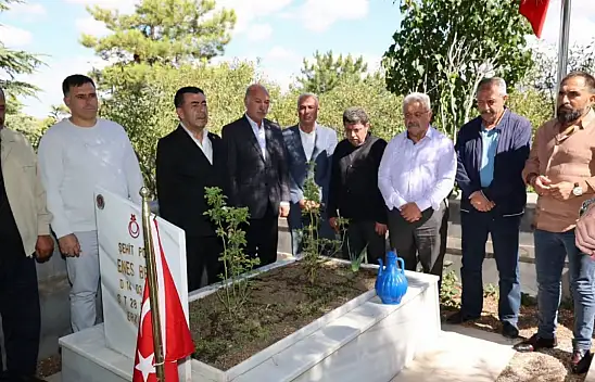 Kayseri'nin Bünyan ilçesinde Şehit Enes Bediz dualarla anıldı
