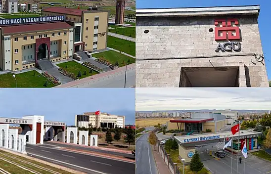 Kayseri'nin Değerleri ERÜ, KAYÜ, NNYÜ ve AGÜ… - Her Biri Farklı meydan okuyor!