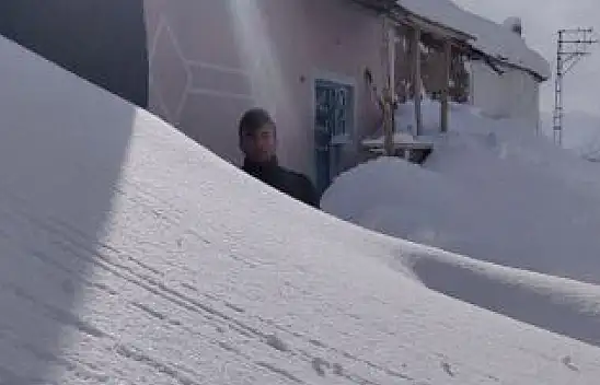 Kayseri'nin en soğuk mahallesi belli oldu: Kar o mahalleyi dondurdu!