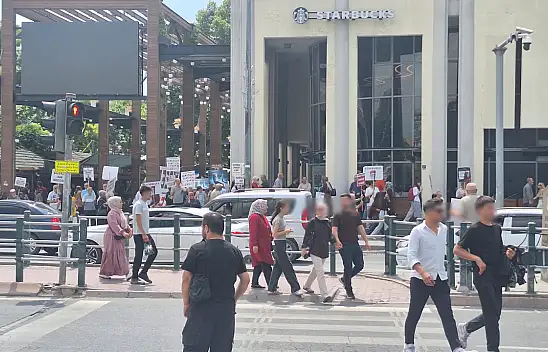 Kayseri'nin göbeğinde eylem! Dışarıda oturanlara düdük çaldılar