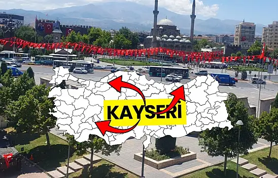 Kayseri'nin nüfus haritası değişiyor – Büyük göçün karnesi ortaya çıktı!