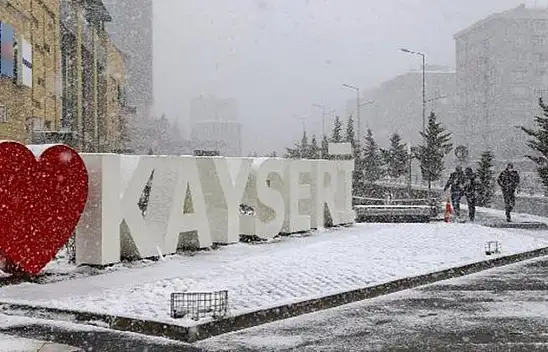 Kayseri'nin o ilçesi için tarih verildi: Kar geliyor!