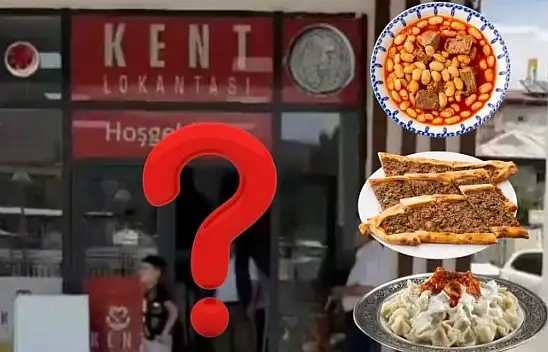 Kayseri'nin o ilçesinde 4 çeşit yemek sadece 50 TL!