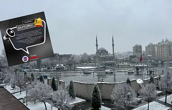 Kayseri'nin o ilçesinde kar ve soğuk engeli: Pazar kurulmayacak seferler gerçekleştirilmeyecek!