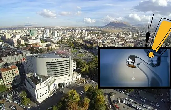 Kayseri'nin o ilçesinde yine sular kesilecek – KASKİ açıkladı!