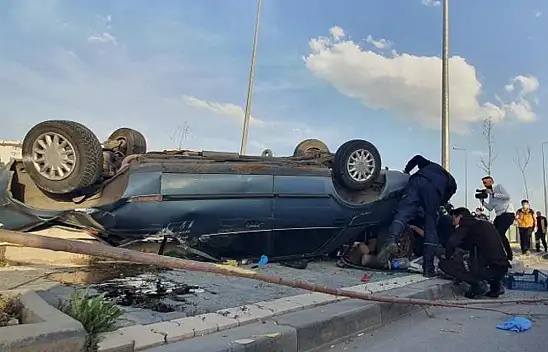 Kayseri'nin o yolunda sürekli kaza oluyor!