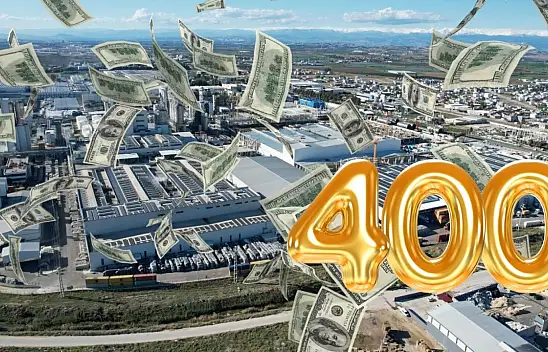 Kayseri'nin sınırındaki dev tesis 400 milyon dolar kazandıracak!