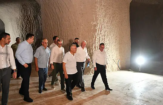 Kayseri'nin tarihine ışık tutacak: Kayadan oyma müzede son durum...