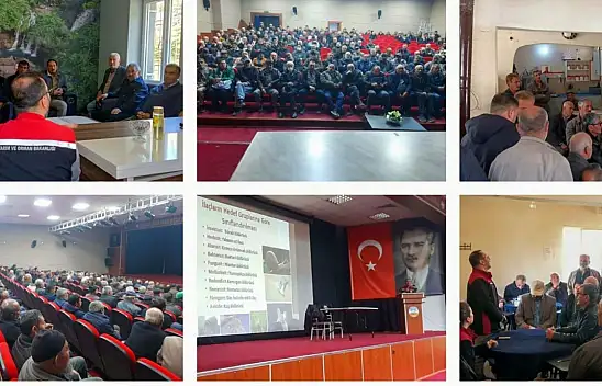 Kayseri'nin tarım ekipleri kırsal ilçede sahaya indi!
