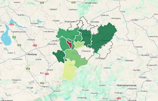Kayseri'nin üç ile komşu tek ilçesi!