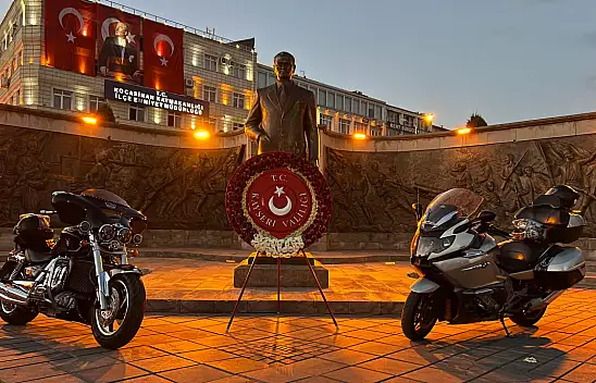 Kayseri'nin Ünlü Motosiklet Grubundan Dev Şov!
