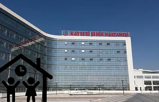Kayseri Şehir Hastanesi'nde kreş krizi!