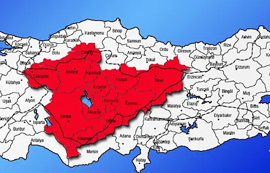 Kayseri, Sivas, Yozgat, Aksaray, Karaman, Nevşehir, Niğde - Bu iller için kar tarihi verildi!
