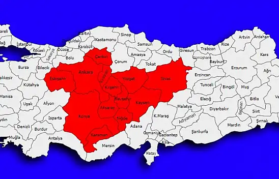 Kayseri, Sivas, Yozgat, Nevşehir, Kırşehir dikkat… Kuvvetli geliyor!