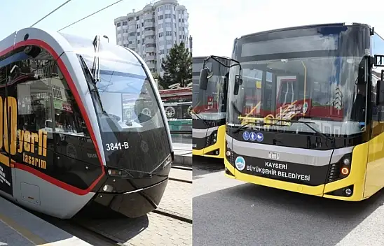 Kayseri ulaşımına '23 Nisan' düzenlemesi: Saatler değişti!