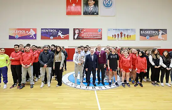Kayseri Üniversitesi, sportif etkinliklerle şehre enerji katıyor
