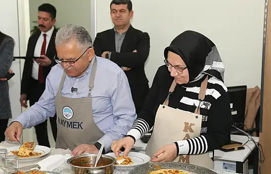 Kayseri Yağlaması Yapımı Etkinliğine Büyükkılıç Çifti de Katıldı