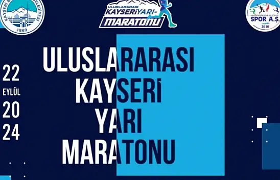 Kayseri Yarı Maratonu programı belli oldu!