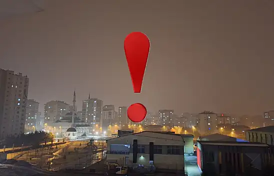 Kayseri'ye acil uyarı! Bu gece herkes tedbirli olacak