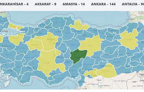 Kayseri'ye akın akın geliyorlar – Toplam 9 bin 156 kişi…