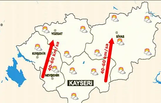 Kayseri'ye de uyarı geldi: 58 kilonun altındakiler dışarı çıkmasın! O saatlere dikkat!