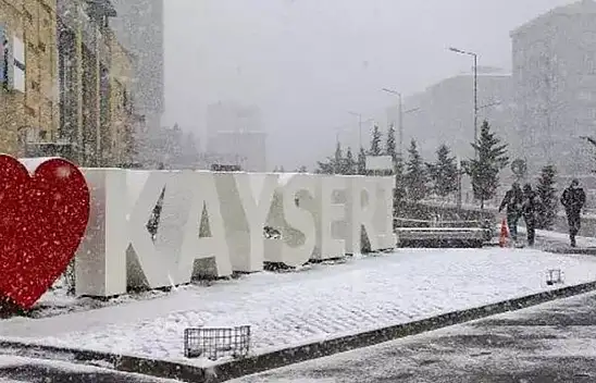 Kayseri'ye kar geliyor – Yine kısa mı sürecek?