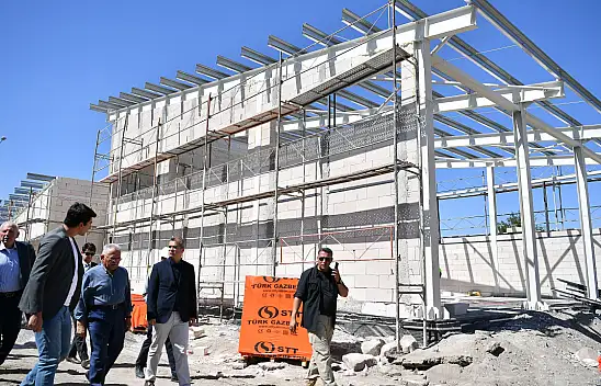 Kayseri'ye yeni itfaiye binası!