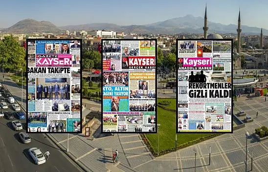 Kayseri yerel gazeteleri 1 Ekim sabahına hangi manşetlerle çıktı?