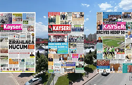 Kayseri yerel gazeteleri 18 Temmuz sabahına hangi manşetlerle çıktı?