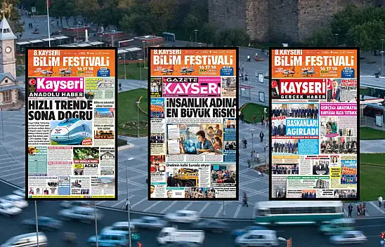 Kayseri yerel gazetelerinden 16 Ekim manşet haberleri!