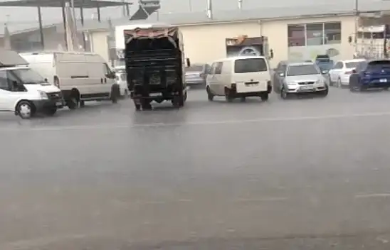 Kayseri'yi sel aldı!