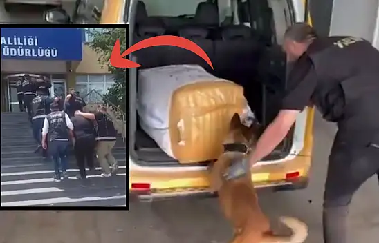 Kayseri'yi zehirleyeceklerdi: 9 kilo metamfetaminle yakalandılar!