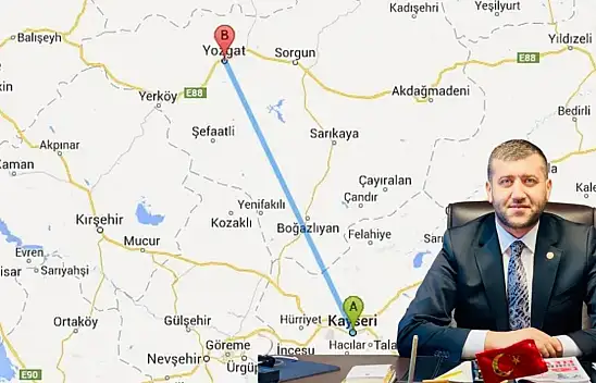 Kayseri-Yozgat arasındaki tarihi yol için Vekil Ersoy harekete geçti!