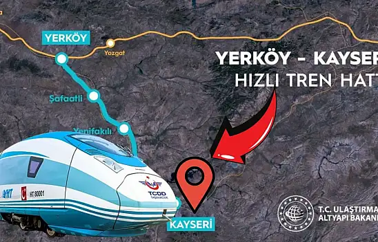 Kayseri yüksek hızlı tren projesinde kritik eşik: Santral ayağında süreç başladı!