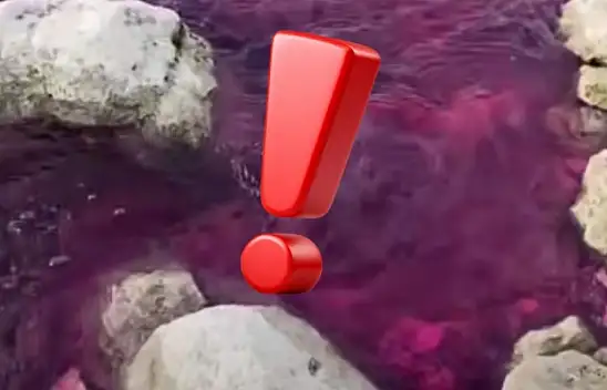 Kayseri Zamantı Irmağı'nda şaşırtan görüntüler! Su neden renk değiştirdi?