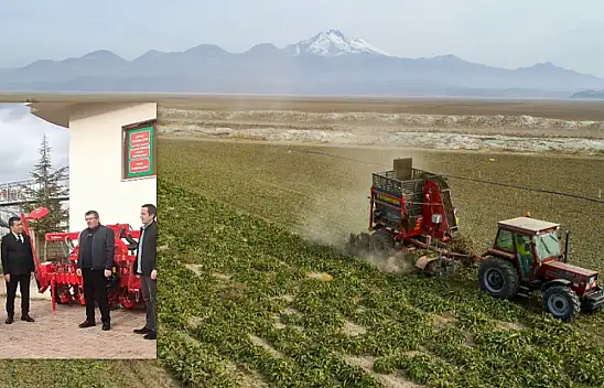 Kayserili çiftçi muradına erdi!