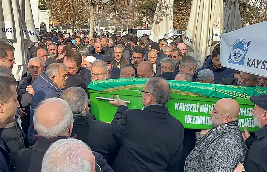 Kayserili işadamı Ali Rıza Özderici son yolculuğuna uğurlandı!