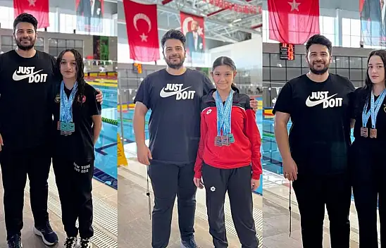 Kayserili sporculara Sivas'ta madalya yağmuru!