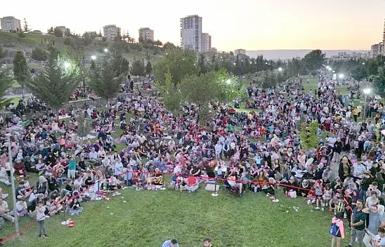Kayserililer açık hava sinemasına doyacak!