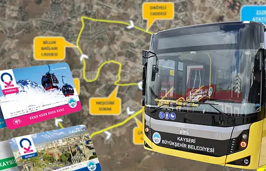 Kayserililer dikkat: Talas'ta yeni otobüs hattı hizmete girdi!