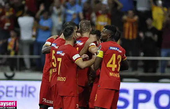 Kayserispor 18 maçta 28 gol attı