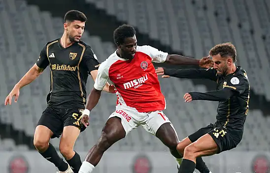 Kayserispor 3 puanı elinden kaçırdı! Onugkha attı ama yetmedi