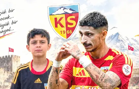 Kayserispor'a 11 yıl sonra döndü! O çocuk büyüdü, herkes onu konuşuyor