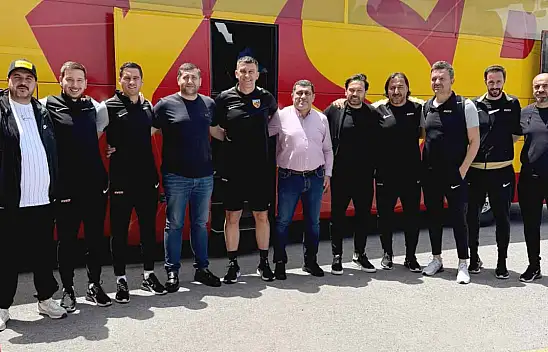 Kayserispor'a Baki Ersoy'dan anlamlı uğurlama!